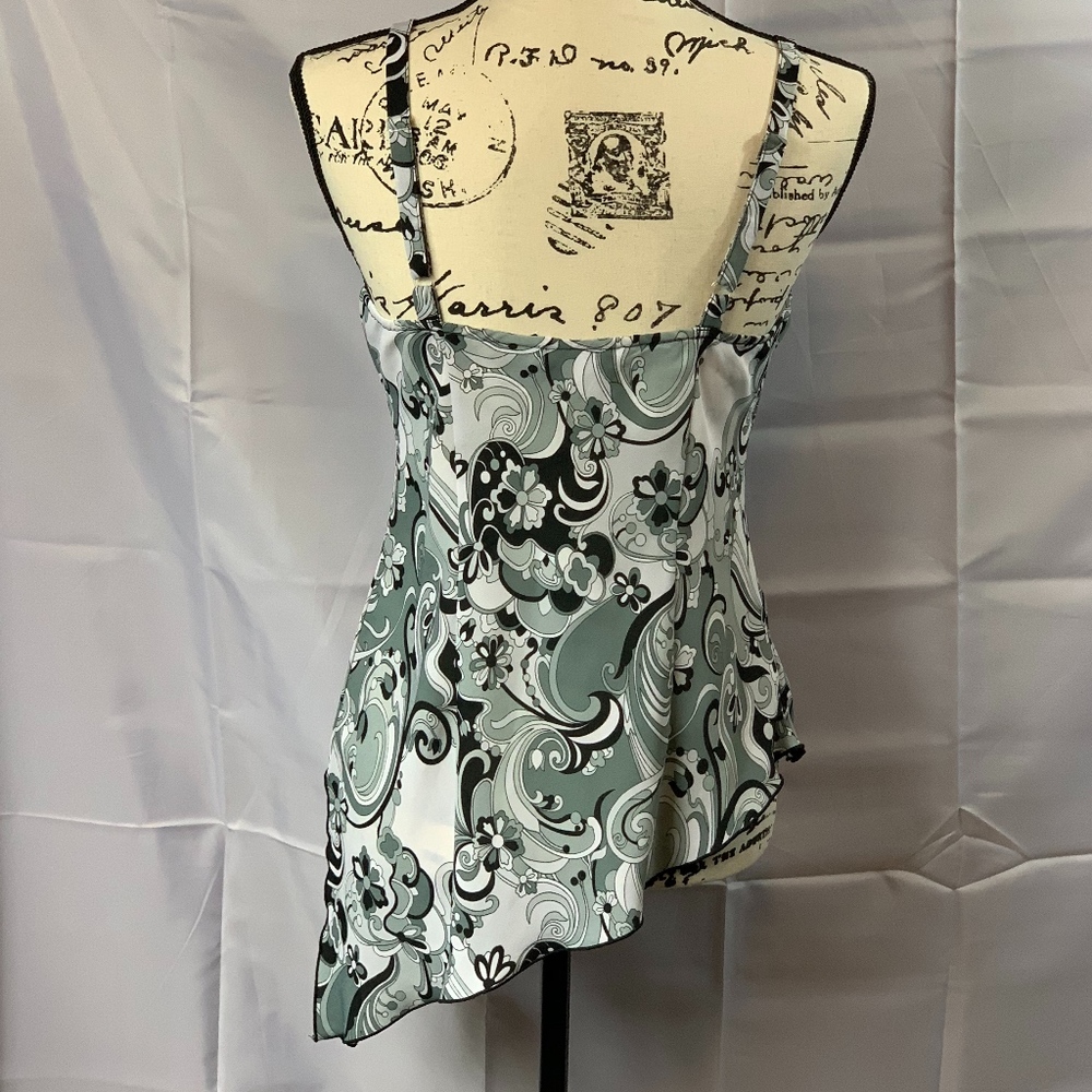 Giorgio Fiorlini Floral Asymmetrical Tank - Picture 2 of 4